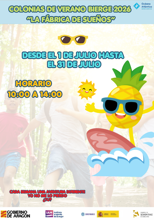 Imagen Colonias de Verano Bierge 2026
