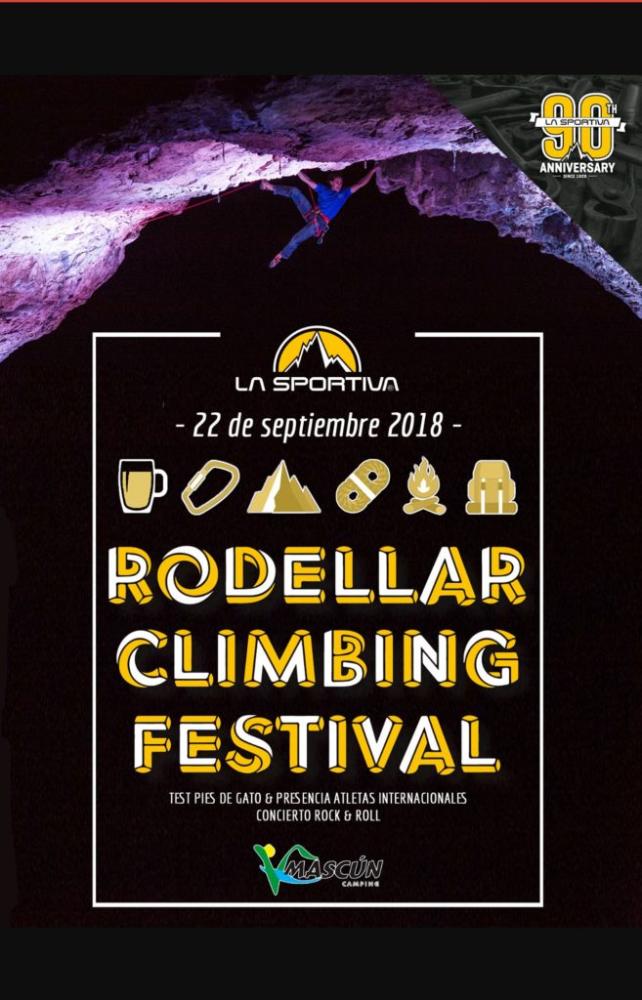 Imagen: Rodellar-climbing-festival-2018