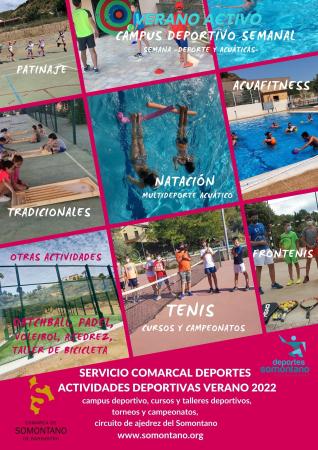 Imagen Inscripción participantes actividades deportivas verano 2022